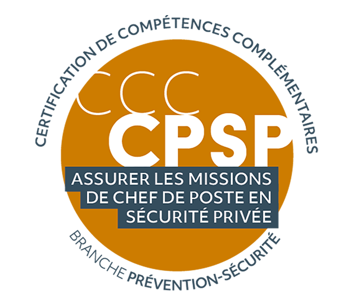 CCC CPSP - Assurer des missions de Chef de Poste en Sécurité Privée